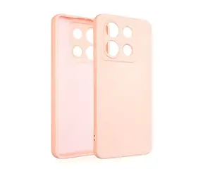 Beline Silicone POCO X6 ružovozlatá / Zadný kryt / Silikónový