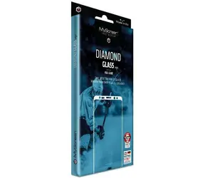 MyScreen Diamond Glass Edge Full Glue čierna / Ochranné sklo / Apple iPhone 16 6,1" / 9H