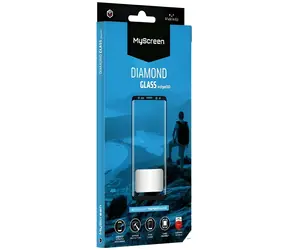 MyScreen Diamond Glass Edge3D Honor Magic7 Lite čierna / Tvrdené sklo / 9H / 0,33 mm