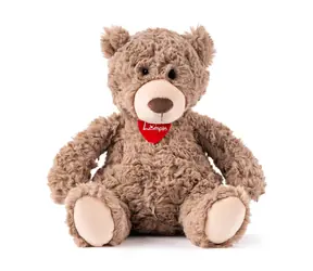 OLYMPTOY Plyšový medveď Bobo sediaci / 25 cm / od 0 mesiacov