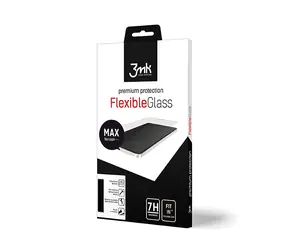 3mk FlexibleGlass Max pre Samsung Galaxy J7 2017 (SM-J730) biela / Hybridné sklo / tvrdosť 7H / hrúbka 0,2 mm