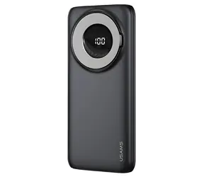 USAMS PB62 čierna / Powerbanka / 10000 mAh / MagSafe bezdrôtové nabíjanie / PD + QC 3.0