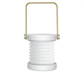 USAMS US-ZB249 biela / LED lampička / 1200 mAh / USB-C / 360° otočenie