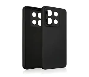 Beline Silicone POCO X6 čierna / Zadný kryt / Silikónový