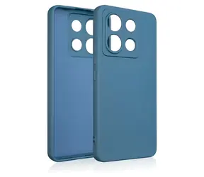 Beline Silicone POCO X6 modrá / Zadný kryt / Silikónový