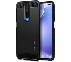 Spigen Rugged Armor puzdro pre XIAOMI POCO X2/Redmi K30 čierna / Puzdro / TPU / Air Cushion technológie