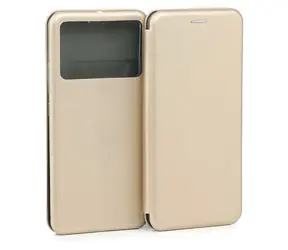 Beline Book Magnetic zlatá / Puzdro pre POCO X6 Pro / Typ kniha / Magnetické zatváranie
