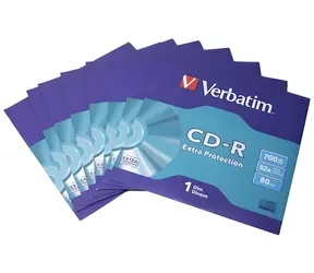 Verbatim CD R 700MB 52x Extra Protection (43843) / CD R médium / 1 kus