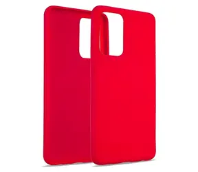 Beline Silicone Case Samsung Galaxy S20 FE červená / Puzdro / Silikónové