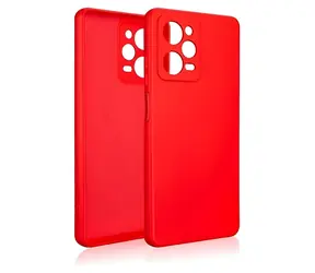 Beline Silicone Case Xiaomi Poco X5 Pro 5G červená / Ochranný kryt / Silikónový / Bezdrôtové nabíjanie