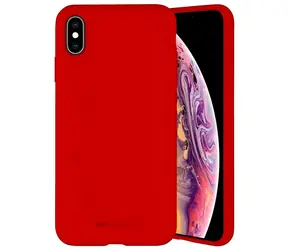 Mercury Silicone puzdro pre Samsung Galaxy A32 (SM-A325) červená / Puzdro na mobil / Silikónové