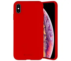 Mercury Silicone červená / Puzdro / Samsung Galaxy A53 5G (SM-A536)