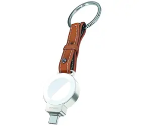 4smarts bezdrôtová nabíjačka pre Apple Watch strieborná / Nabíjačka / bezdrôtová Qi / USB-C / MagSafe