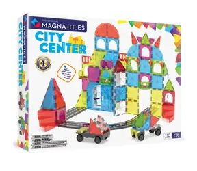 MAGNA-TILES Magnetická stavebnica City Center / 110 dielikov / od 3 rokov