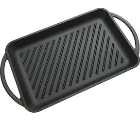 Cattara Grilovacia panvica LIATINA 33x21,5 cm / Grilovacie náradie / Liatina / Steakové mriežkovanie