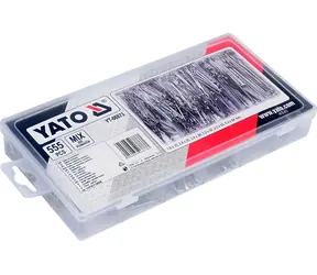 YATO Súprava závlačiek R-01- R-06 / Súprava / 555 ks