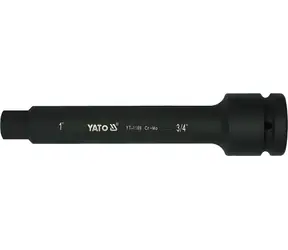 YATO Nadstavec adaptér 1" - 3/4" rázový 250 mm / Nadstavec adaptér / Rázový / CrMo