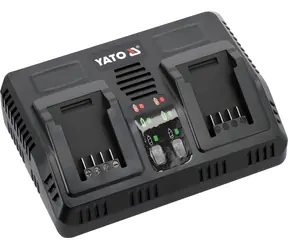 YATO Nabíjačka 2x aku batéria 18 V