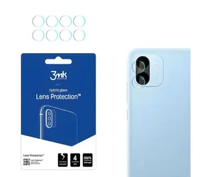 3mk Lens Protection Redmi A2/A2+ / Sklo na fotoaparát / 7H / 0,16 mm / 4 ks