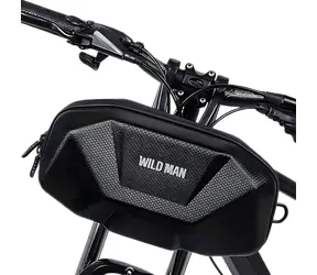 Wild man X9 čierna / Taška na bicykel / do rámu / vodeodolná / 3,5 l