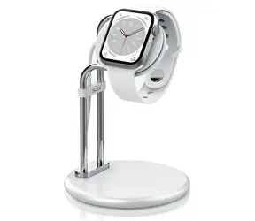 SODI SAW-300 strieborná / Stojanček / pre Apple Watch / hliníková zliatina