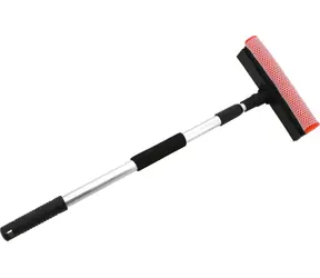 Compass Teleskopická stierka na okná 55-90 cm / Stierka na sklo / Huba 20 cm / Penová rukoväť