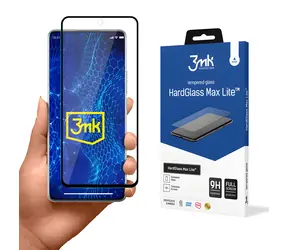 3mk HardGlass Max Lite Xiaomi 12 Pro čierna / Tvrdené sklo / 9H / 0,3 mm