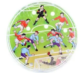 Kopaná futbalový hlavolam / Spoločenská hra / plast / priemer 9 cm / od 5 rokov
