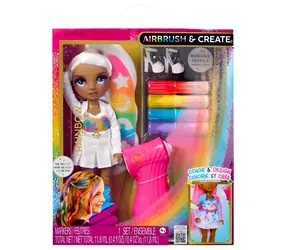 MGA Bábika Rainbow High Air Brush sivé oči / od 4 rokov
