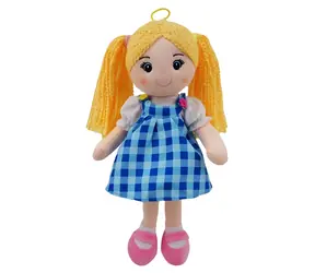 Handrová bábika Basia 35 cm / Bábika / textilná / výška 35 cm