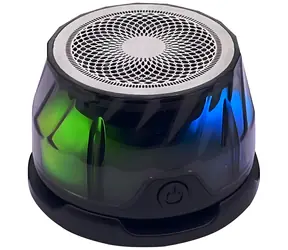 4smarts SoundCharge čierna / Reproduktor / MagSafe / Bluetooth 5.4 / bezdrôtové nabíjanie / RGB