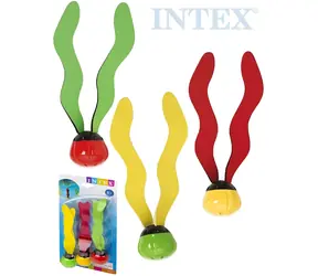 INTEX Loptičky so stužkou na potápanie / Hračky do vody / 3 ks / mäkký plast / od 6 rokov