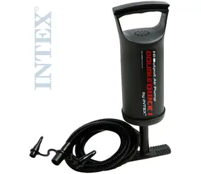 INTEX Pumpa DOUBLE QUICK / Ručná dvojčinná / 3 trysky / 29 cm