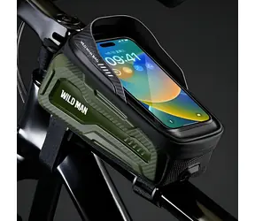 WILDMAN M20 zelená / Taška na bicykel / Do rámu