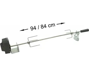 Cattara UNI / Grilovacia ihla / napájanie 230 V a USB / 94 cm / nosnosť 8 kg