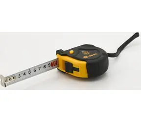 Vorel Meter zvinovací 5 m žlto-čierny / 16 mm