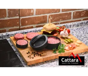 Cattara Lis na hamburgery / Grilovacie príslušenstvo / Priemer 10 a 6,5 cm