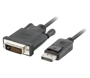 Kábel DisplayPort - DVI-D(24+1) čierny