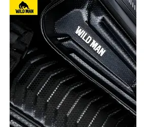 Wild man Taška do rámu kolesa XT5 čierna / Cyklistická taška / 1,2 l / púzdro na telefón / suchý zips