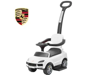 Milly Mally Odrážadlo Porsche Cayenne biele / S rodičovskou vodiacou tyčou