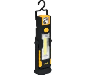 Vorel Dielenské svietidlo 3W COB LED 220lm / Svietidlo / 360° otočné / magnetické / 3x AAA