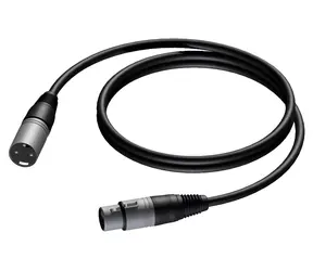 Procab XLR čierna