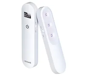 USAMS ZB159XDD01 biela / UV-C sterilizátor / 3× UV-C LED / 500 mAh / USB-C
