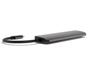 4smarts HUB 6v1 USB-C DeX sivá / USB-C / 2x USB-A 3.0 / HDMI 4K / SD / MicroSD / PD 100W