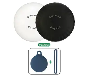 4smarts SkyTag Slim Set čierna, biela / Bluetooth lokátor / Find My / MFi / CR2032