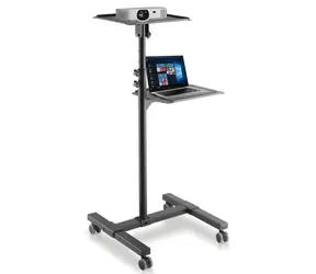 Techly Mobilný stolík pre projektor / Stolík pre projektor / kovový