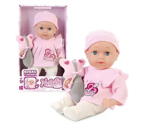 Bábika Natalia bobas 33 cm s hračkou / Bábika
