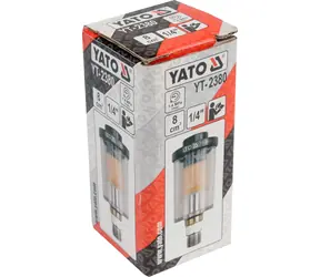 YATO Filter vzduchu 1/4" / Filter vzduchu / max. 1,4 MPa