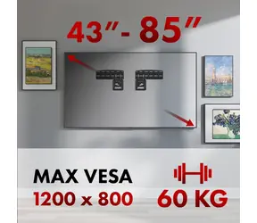 Nástenný držiak TV MC-806N