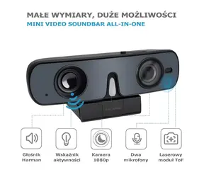 AOCHUAN RC08P / Webová kamera / USB / Vstavaný mikrofón a reproduktor